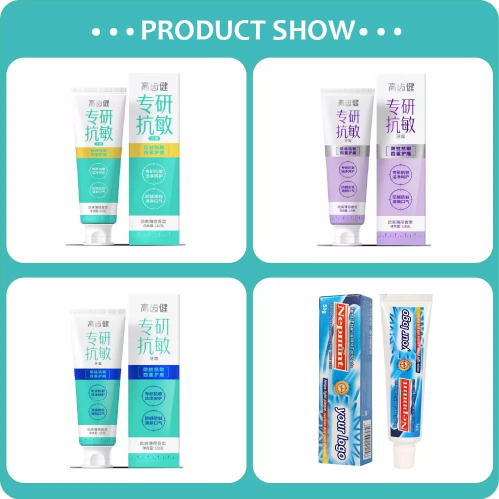 Triple Action Toothpaste product display